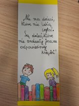 „Z zakładką książka może być ciekawsza”